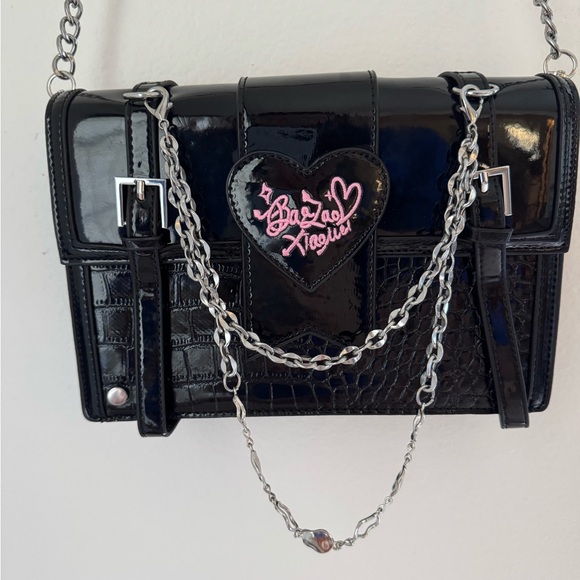 Kawaii Japanese Style Lolita Briefcase Purse Crossbody Gyaru School Anime - Picture 3 of 7